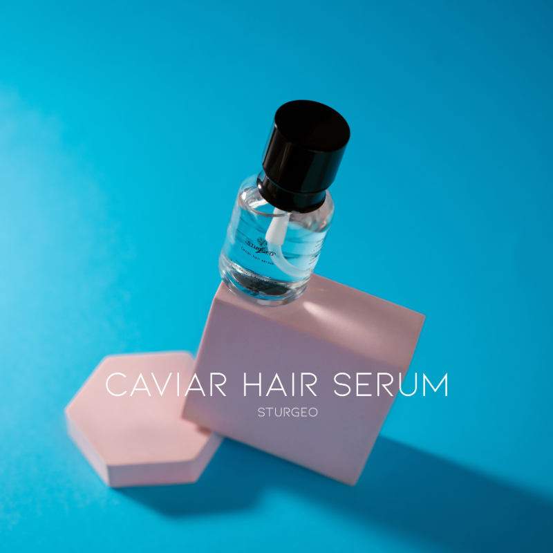 Black caviar hair serum 50ml – sturgeon hair care